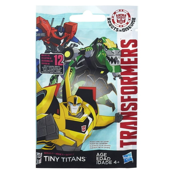 Figurine articulée de la série 5 Tiny Titans Robots in Disguise de Transformers