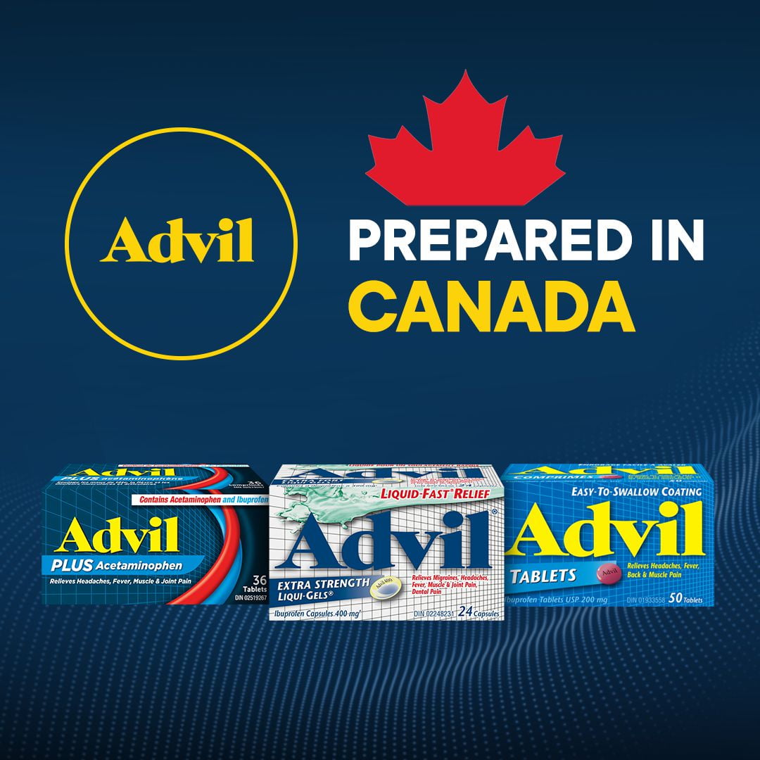 Advil Mini-Gels (70 Count), 200 mg Ibuprofen, Temporary Pain Reliever / Fever Reducer for Headaches And Pain Relief, 70 count