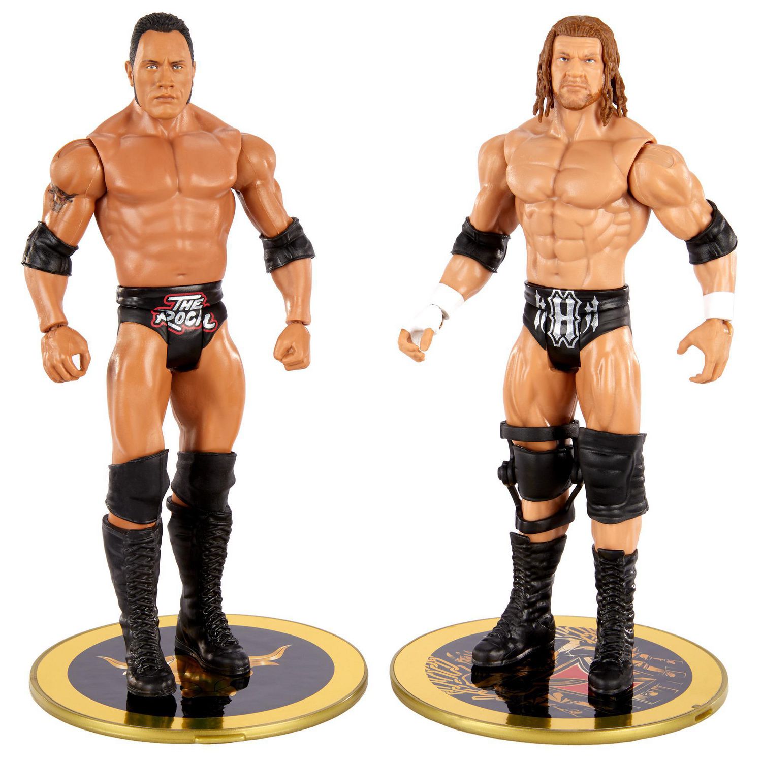 WWE Championship Showdown The Rock vs Triple H 2-Pack - Walmart.ca