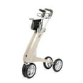 thumbnail image 2 of byAcre Carbon Fiber Rollator with 16.5" W x 24" H Regular Seat, White, 2 of 7