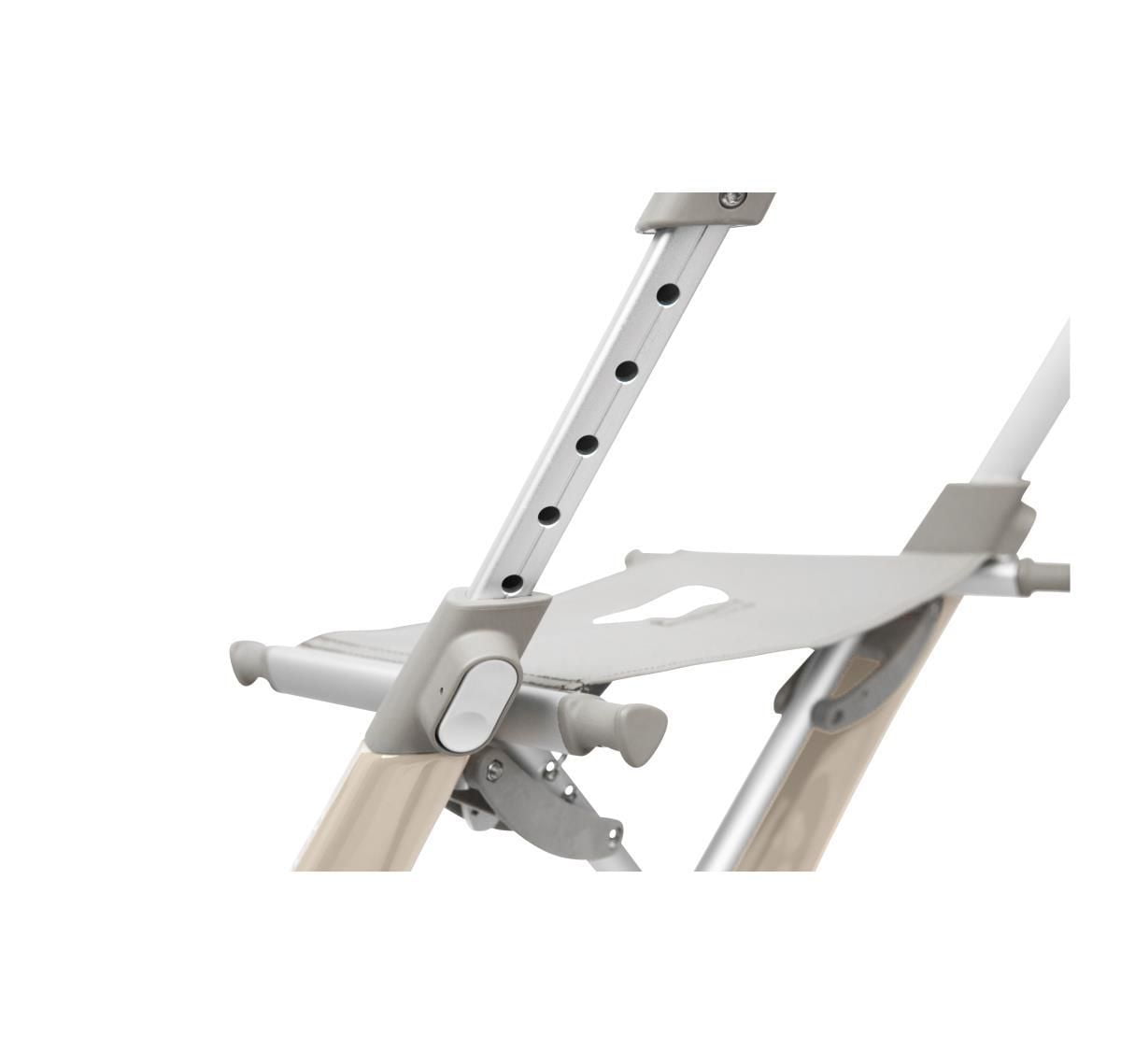 byAcre Carbon Fiber Rollator with 16.5" W x 24" H Regular Seat, White