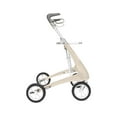 thumbnail image 4 of byAcre Carbon Fiber Rollator with 16.5" W x 24" H Regular Seat, White, 4 of 7