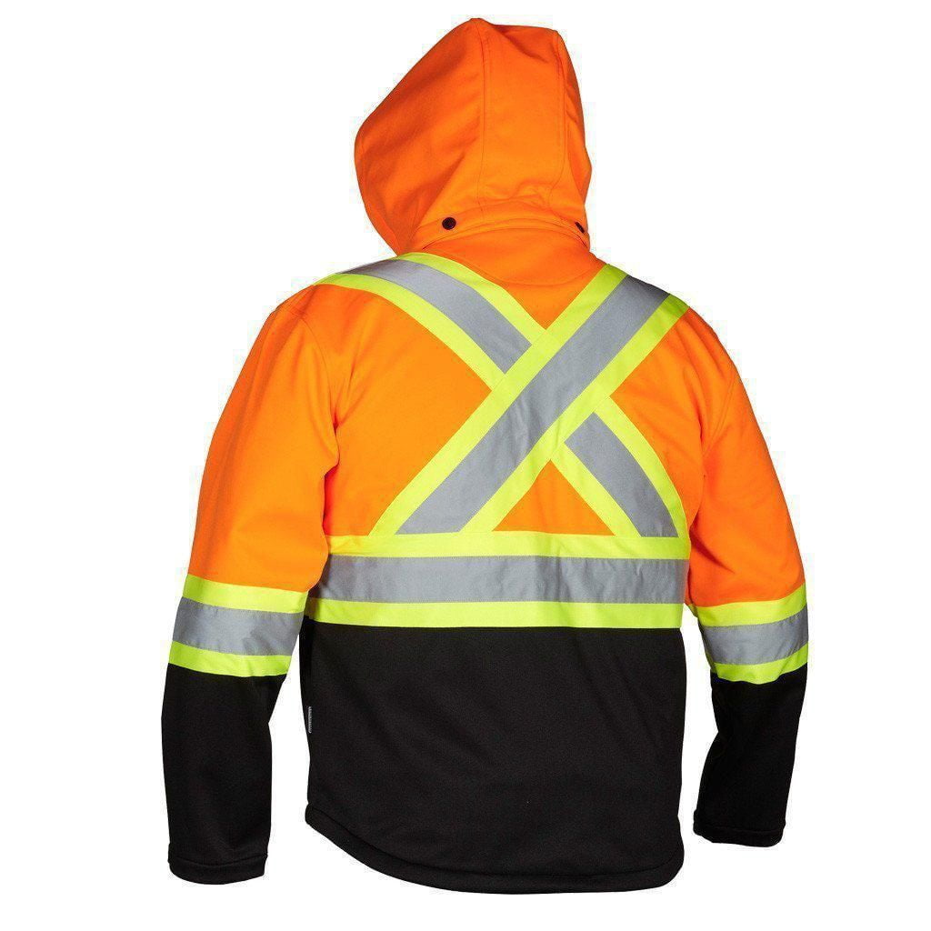 Forcefield Hi Vis Safety Softshell, Sizes M-2XL