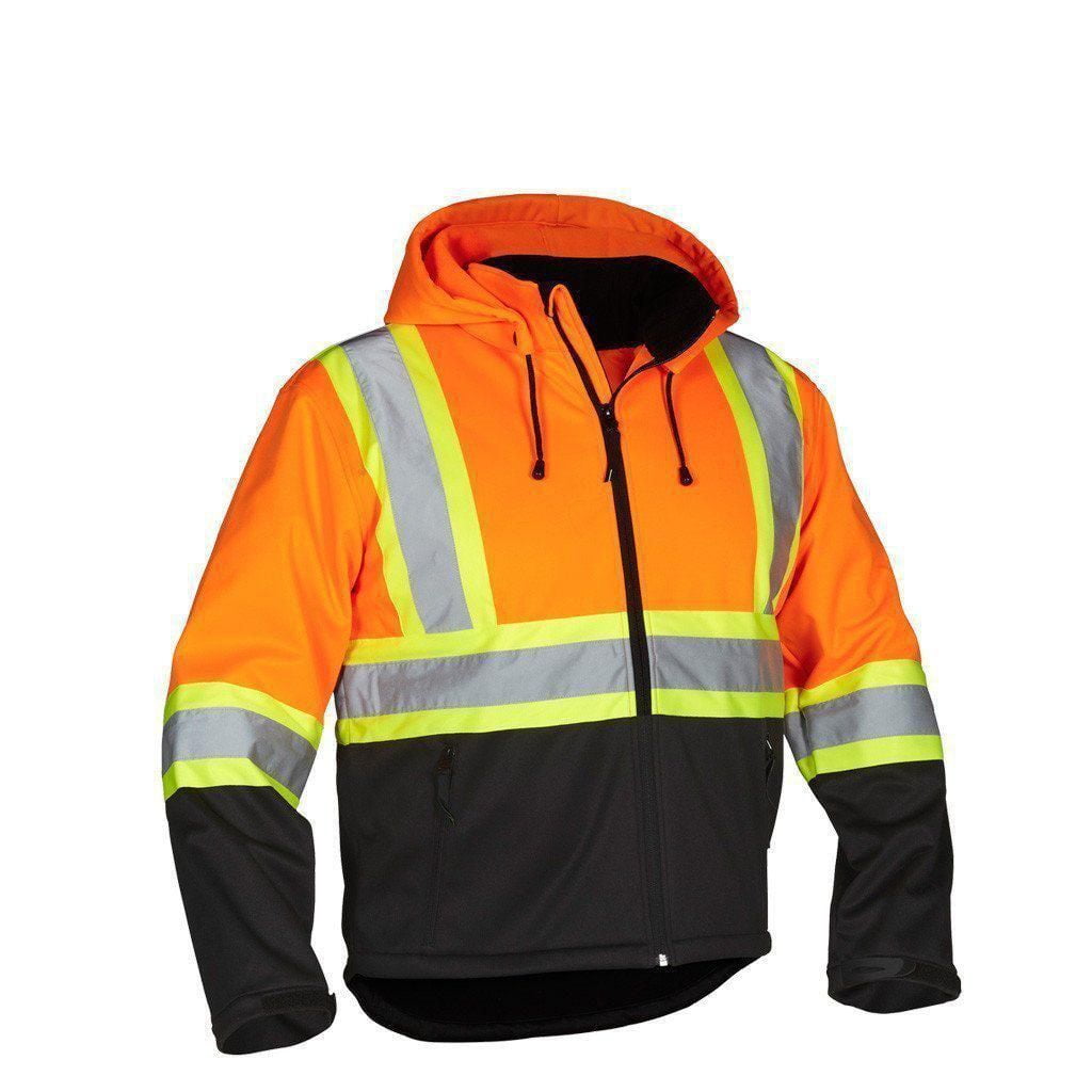 Forcefield Hi Vis Safety Softshell, Sizes M-2XL