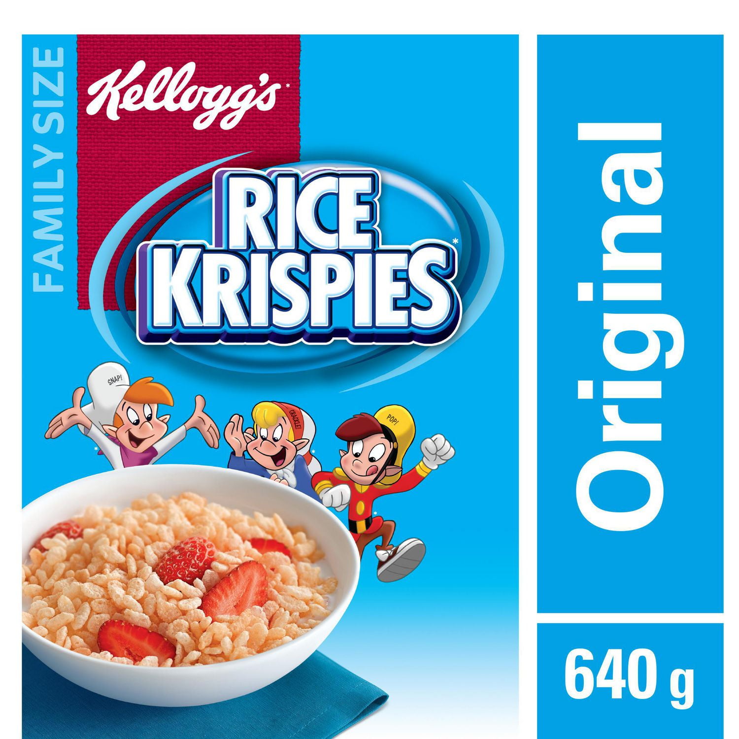 Kellogg's Rice Krispies Cereal Original 640g (Family Size