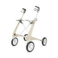 thumbnail image 1 of byAcre Carbon Fiber Rollator with 16.5" W x 24" H Regular Seat, White, 1 of 7