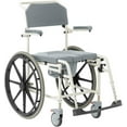 thumbnail image 1 of Medline Aluminum Shower Commode Wheelchair, 1 of 6