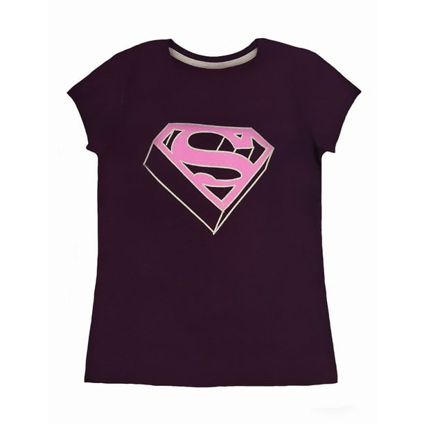 Supergirl T-shirt à manches courtes pour fille