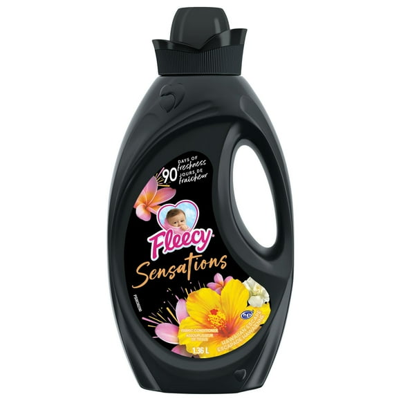 Fleecy Sensations Hawaiian Escape Liquid Fabric Softener (Fabric Conditioner), 1.36L, 1.36L - 57 Loads