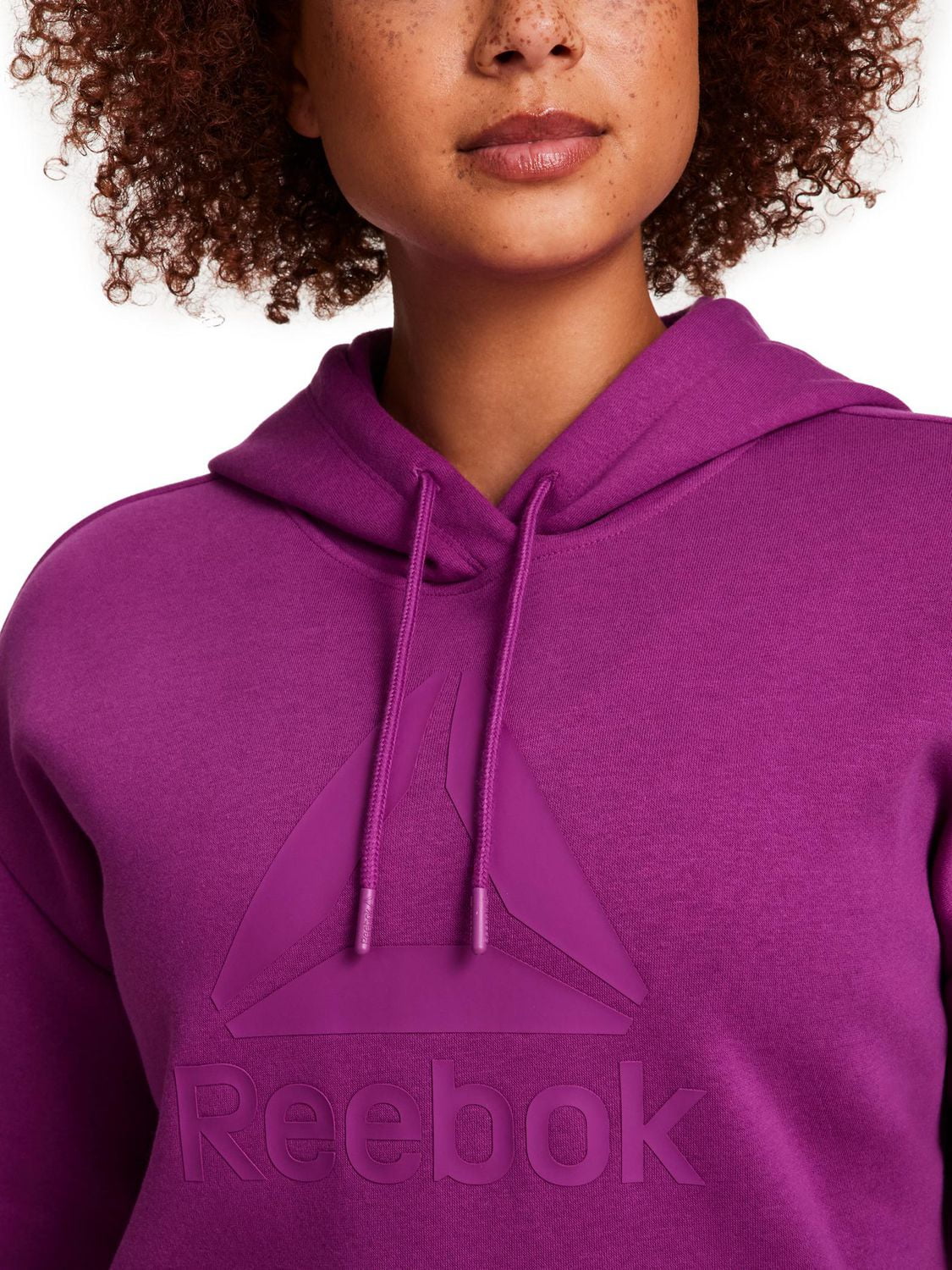 Sweat à capuche polaire pour femme Reebok