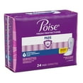 thumbnail image 2 of Poise Incontinence Pads for Women, 7 Drop, Ultra Absorbency, Long, 24Ct, 2 of 6