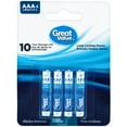 thumbnail image 1 of Great Value AAA LR03/1.5 V Alkaline Batteries, 1 of 3