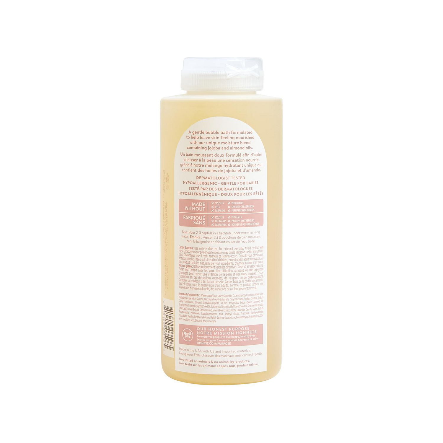 The Honest Company Bubble Bath Sweet Almond 12oz Walmart.ca