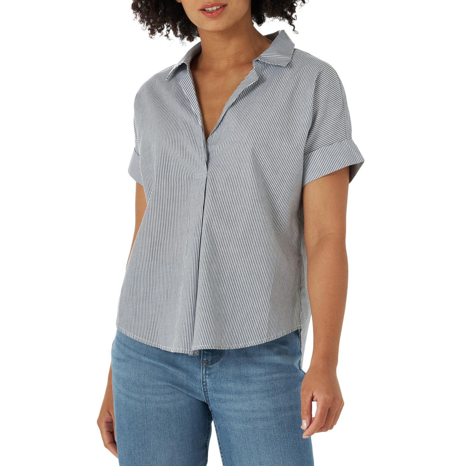 Lee Riders Women's Short Sleeve Popover Shirt