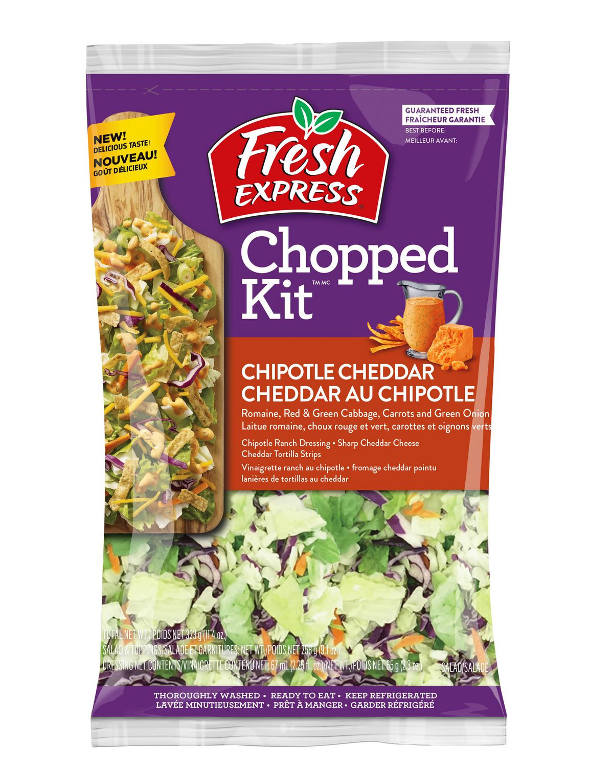 Fresh Express Chopped Chipotle Kit Walmart Canada