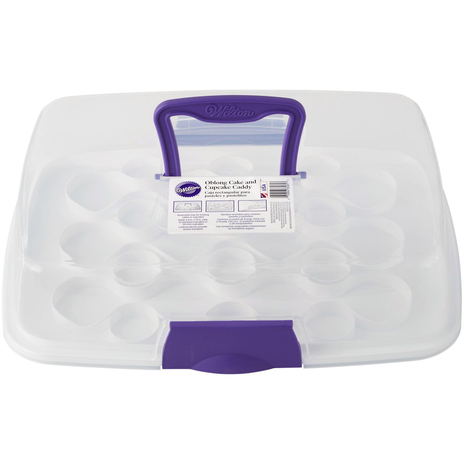 Wilton Oblong Cake and Cupcake Carrier Walmart Canada