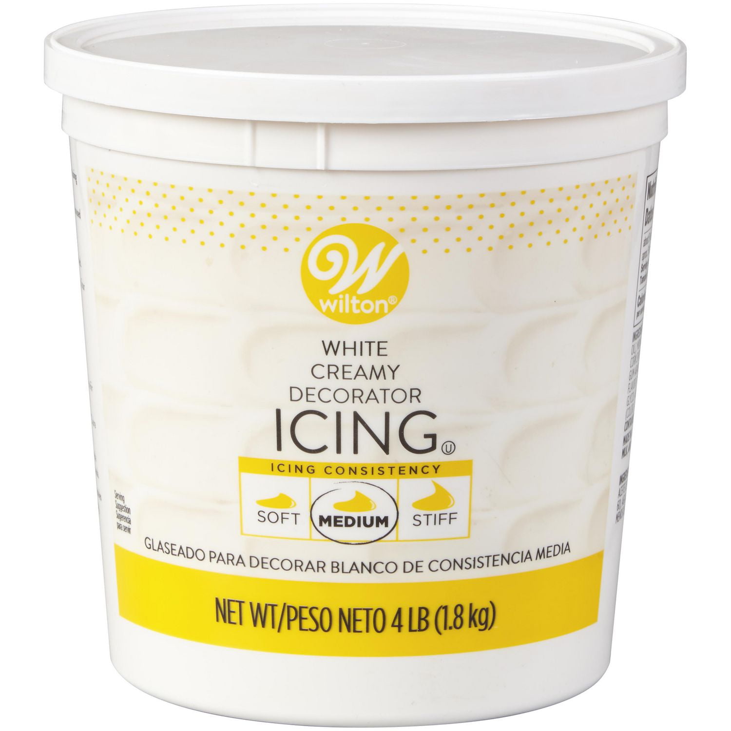Wilton White Creamy Decorator Icing Walmart Canada