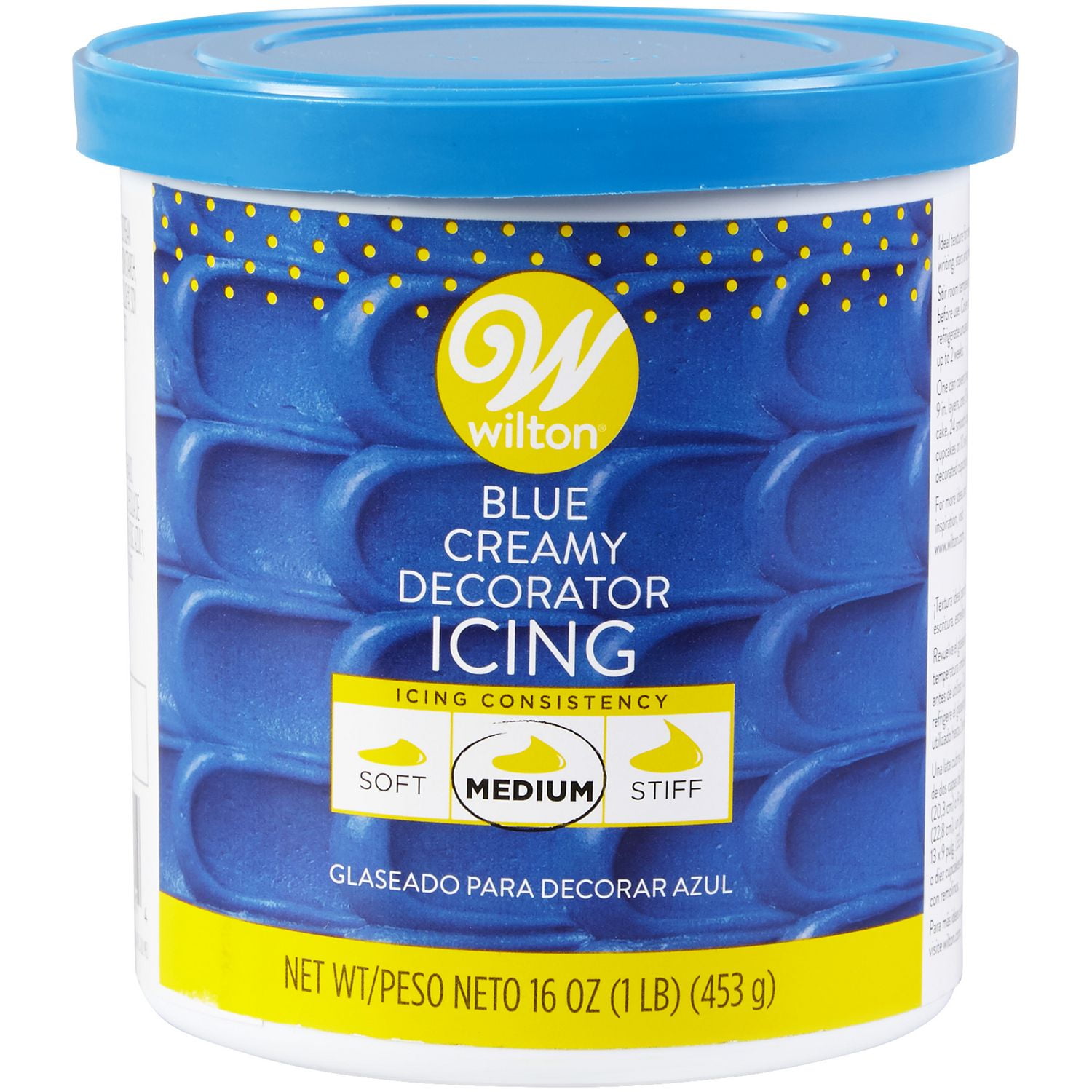 Wilton Blue Creamy Decorator Icing Walmart Canada