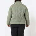 thumbnail image 2 of Devoted Taille Plus Femme veste matelassée à manches longues et cordon de serrage, 2 of 2