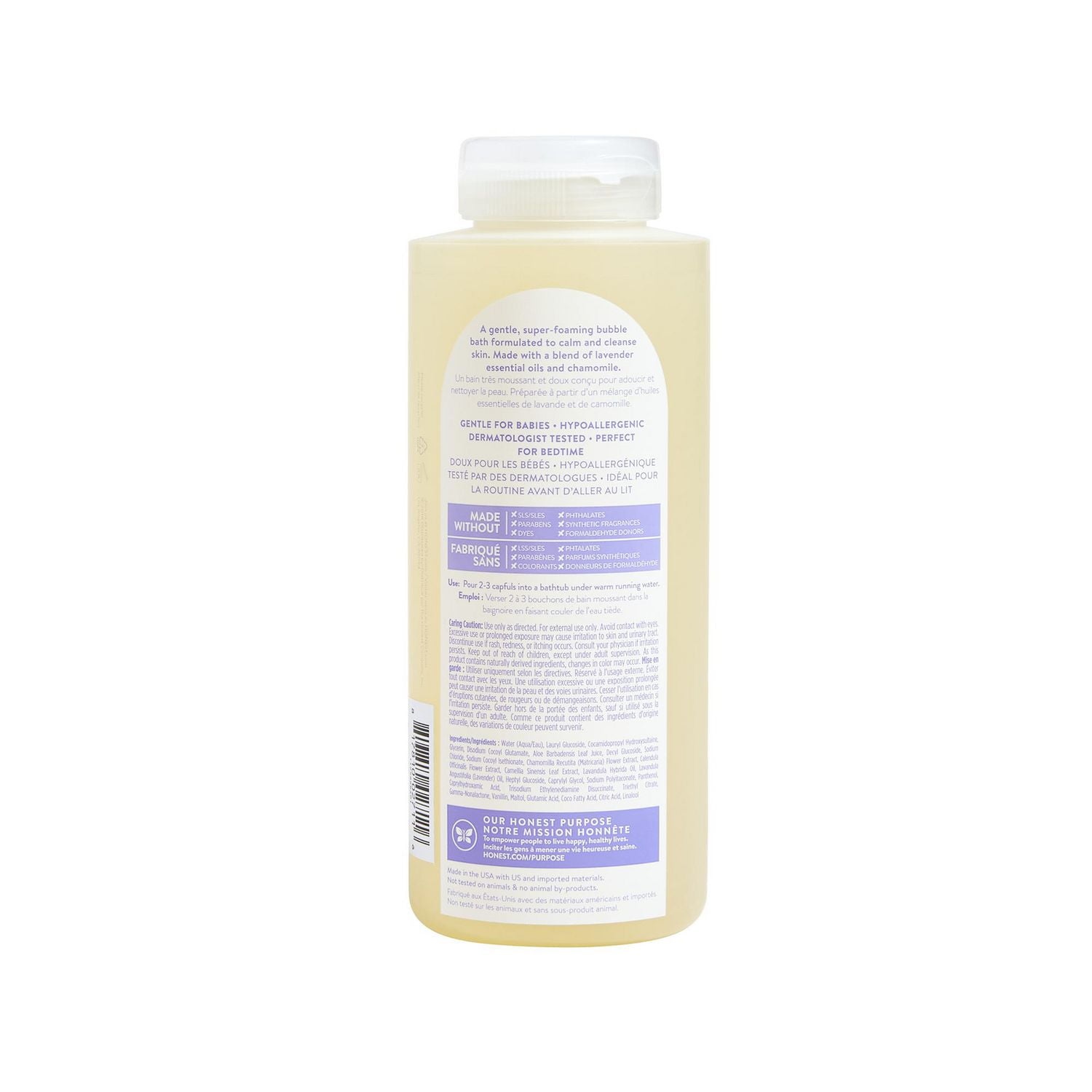 The Honest Company Bubble Bath Truly Calming Lavender 355 mL