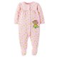 Tenue avec pyjama-grenouillère pour nouveau-nés filles de Child of Mine made by Carter’s - Singe – image 1 sur 1