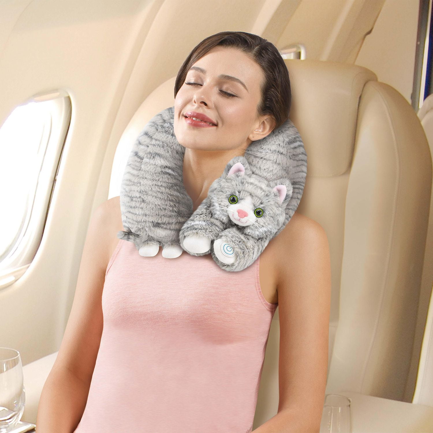 Animal neck massager