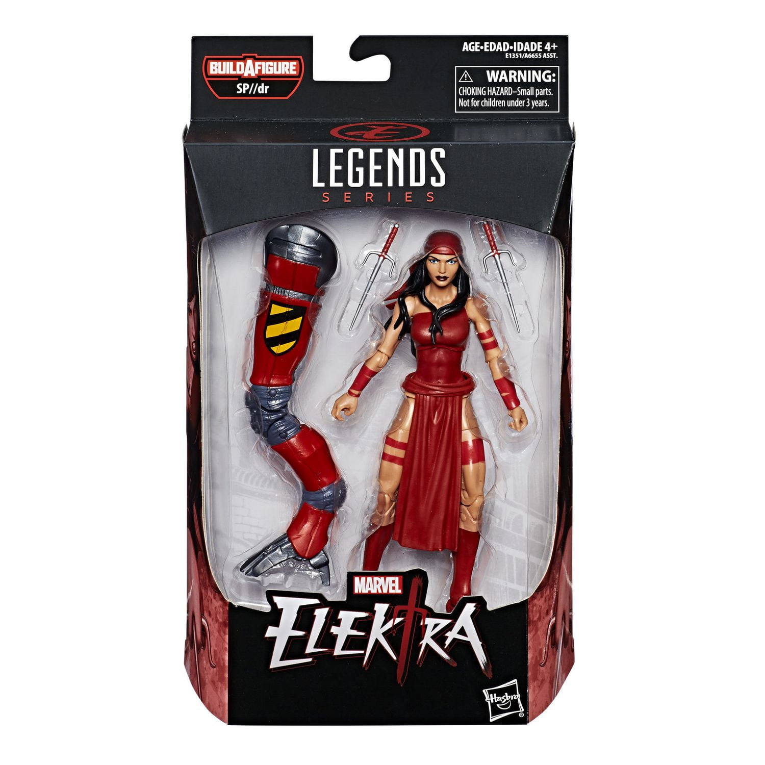 Marvel Spider Man Legends Series 6 inch Elektra Walmart