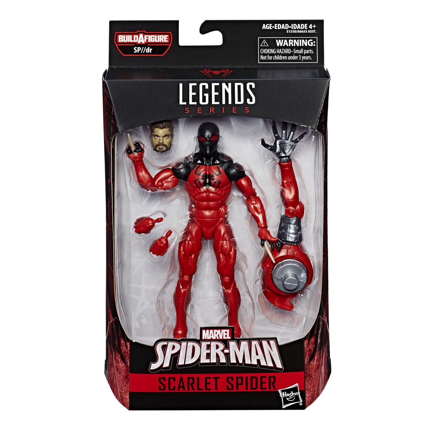 marvel legends scarlet spider