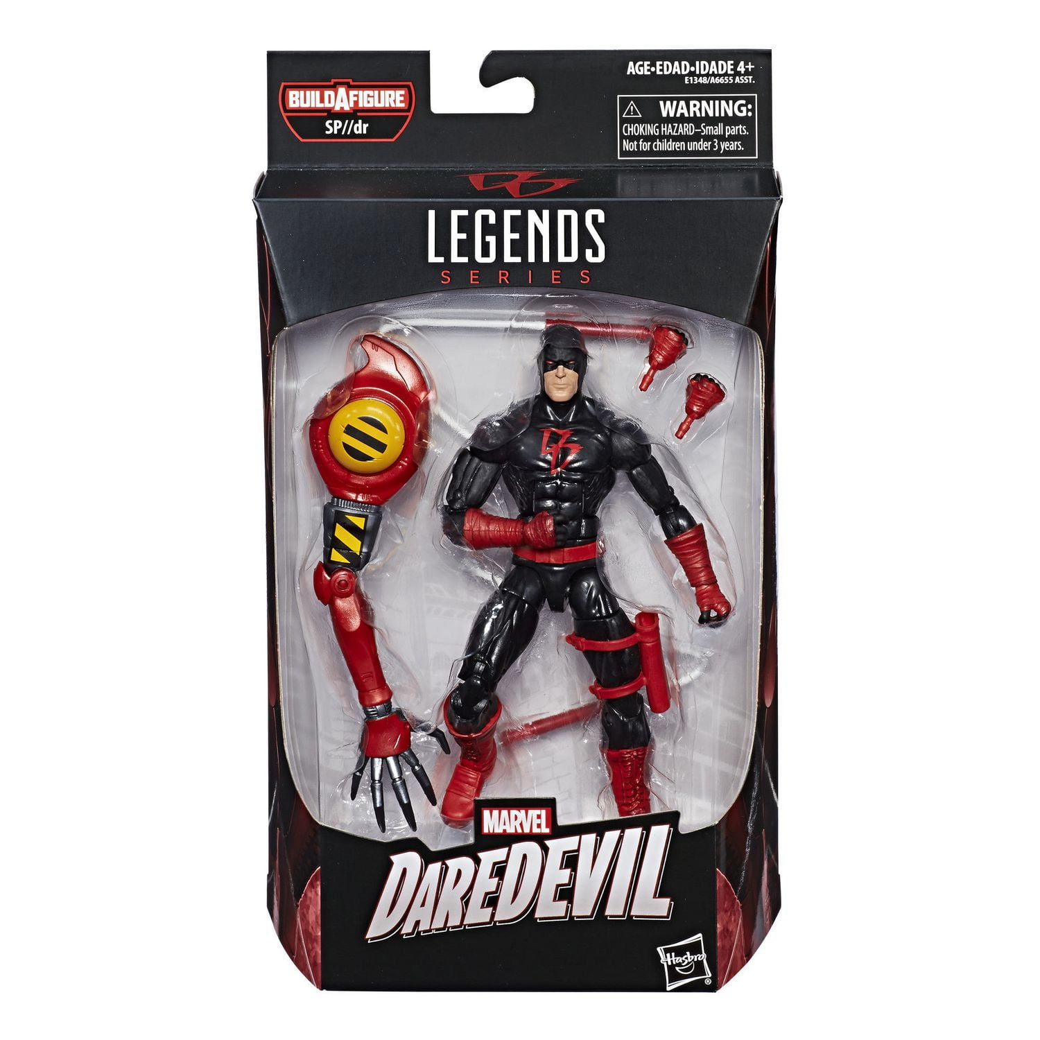 marvel legends daredevil black