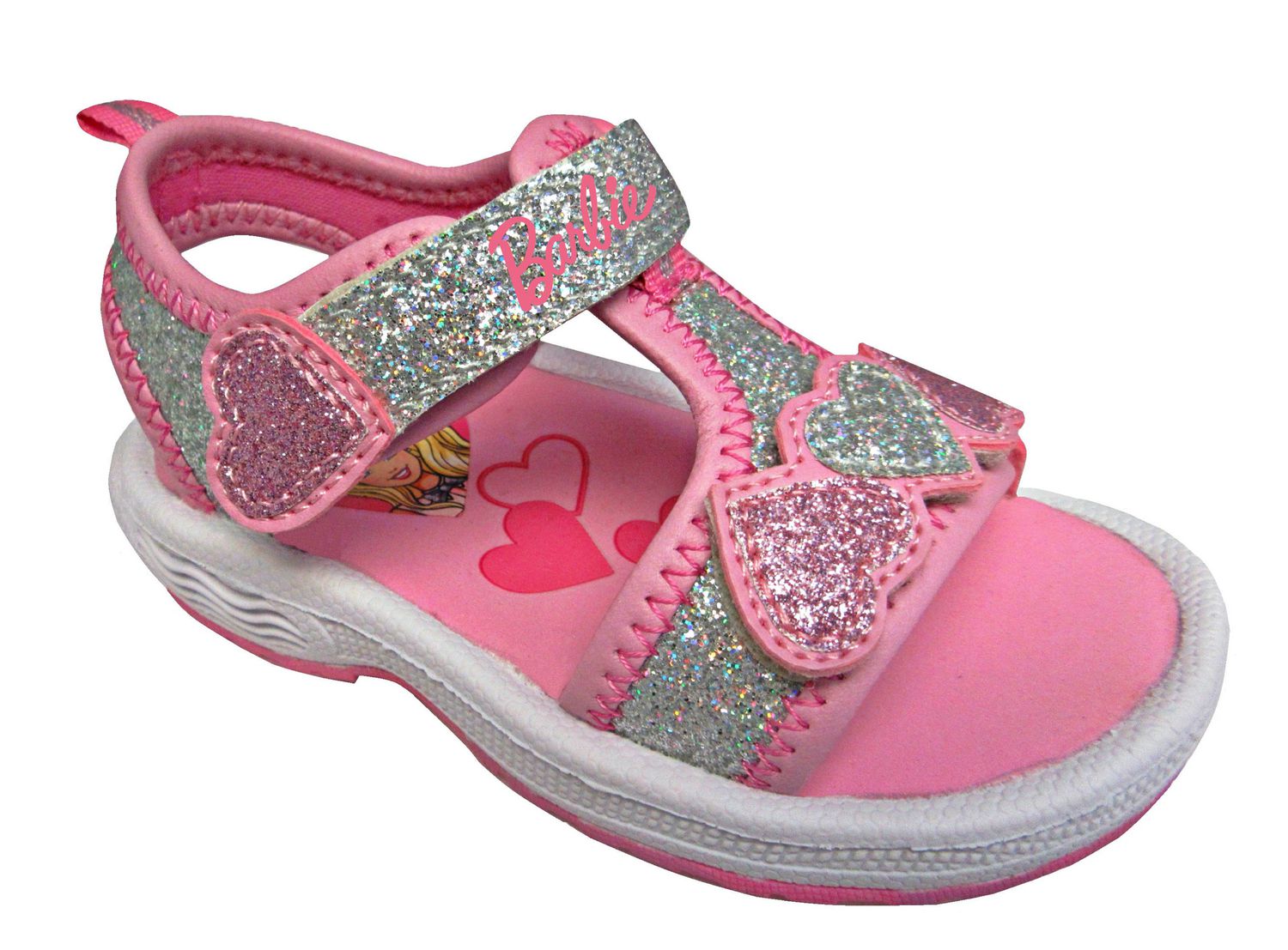 Pink 2025 sparkle sandals