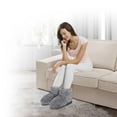 thumbnail image 2 of Health Touch Soft Fluffy Massaging Booties with Memory Foam, 2 of 4