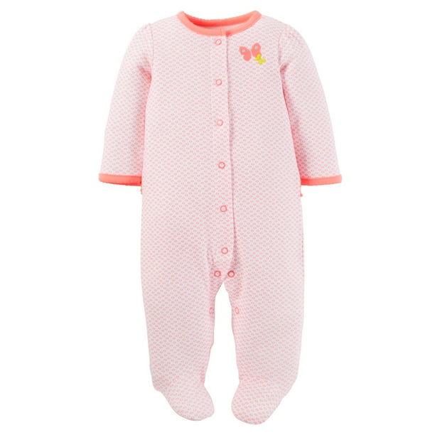 Tenue avec pyjama-grenouillère pour nouveau-nés filles de Child of Mine made by Carter’s - Papillon