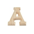 thumbnail image 1 of Lettre en bois 'A', 1 of 2