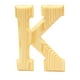 Lettre en bois 'K' – image 1 sur 1