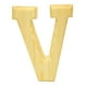 Lettre en bois 'V' – image 1 sur 1