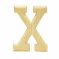 thumbnail image 1 of Lettre en bois 'X', 1 of 1