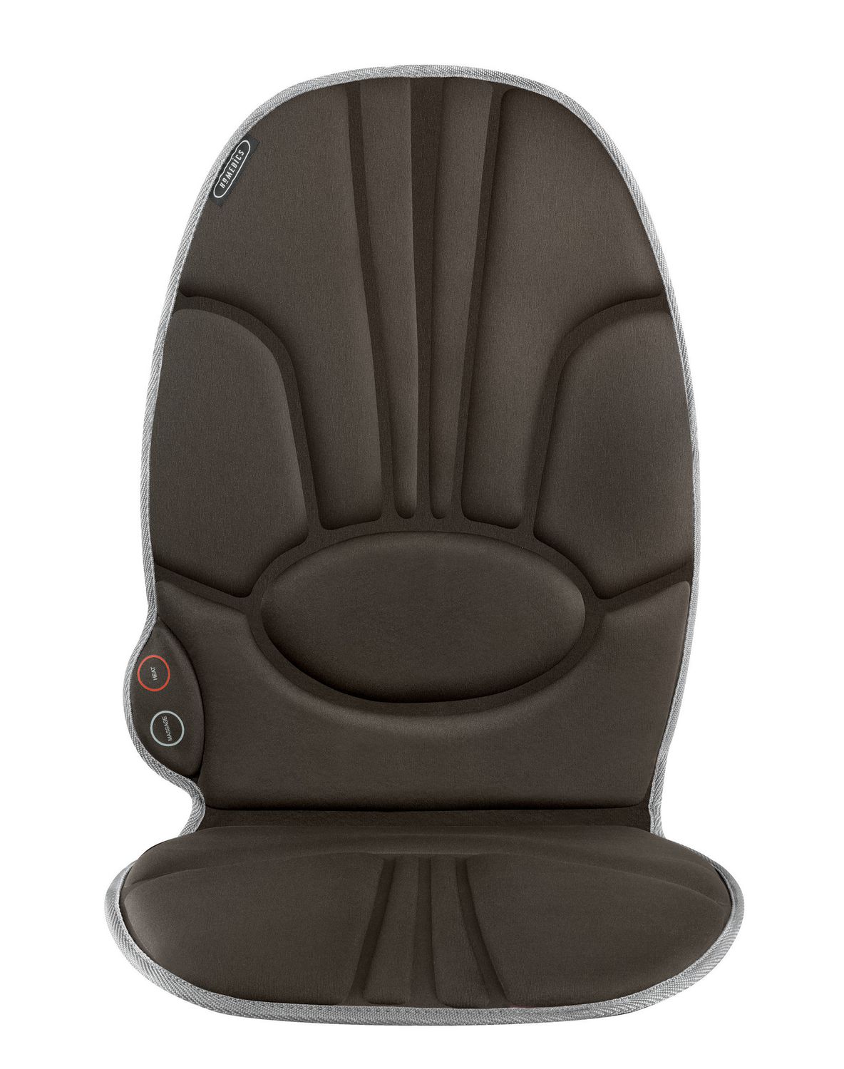 Coussin chauffant à vibrations pour le dos et le siège