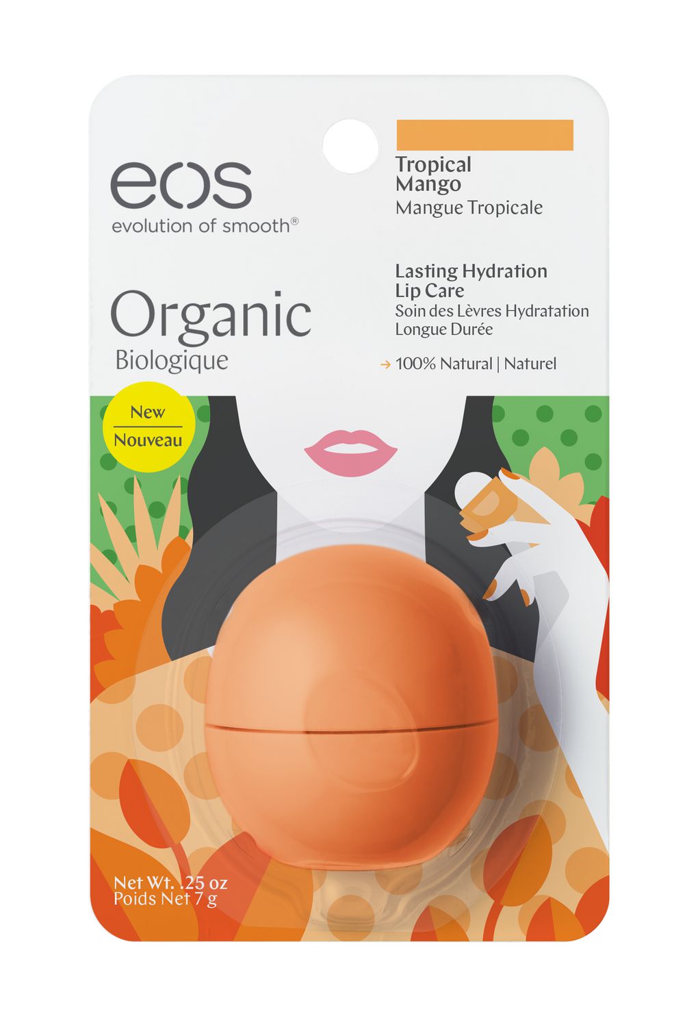 EOS Tropical Mango Organic Smooth Sphere Lip Balm Walmart Canada