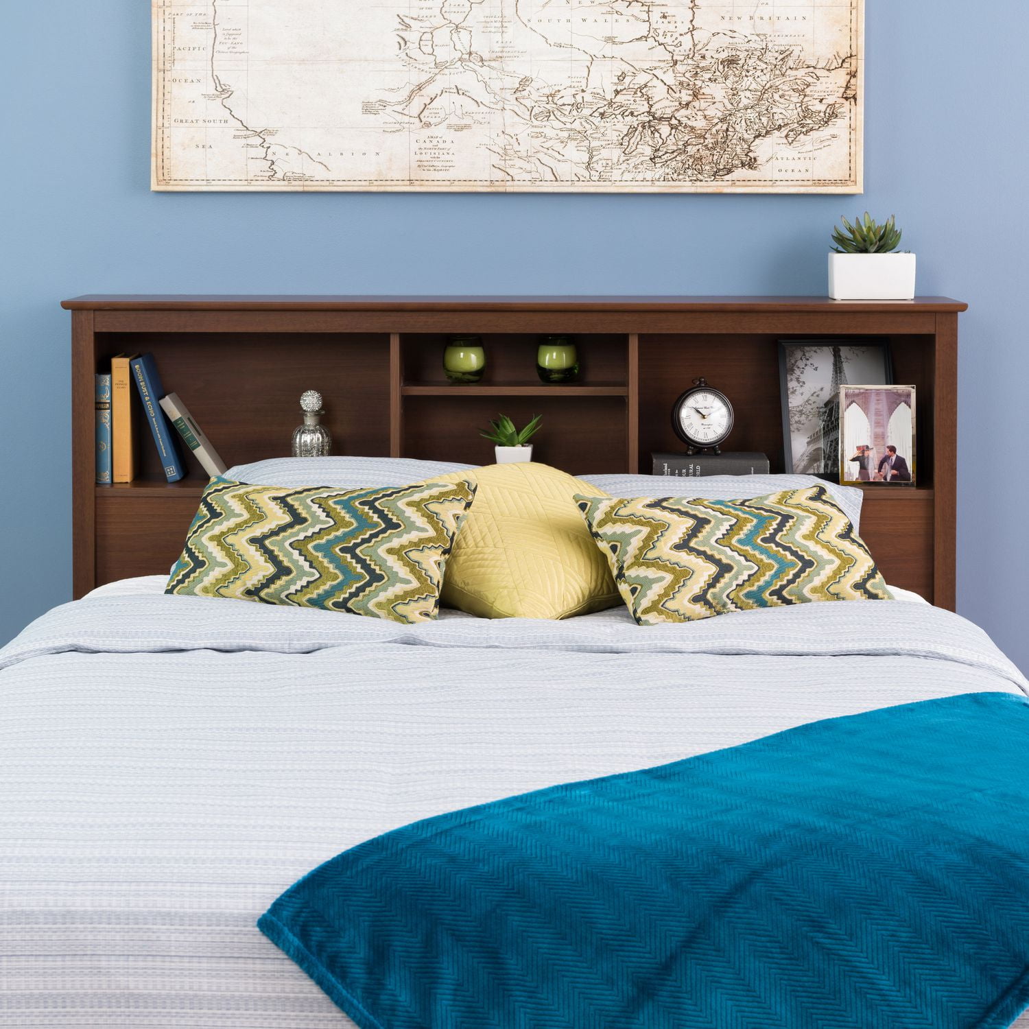 Prepac Sonoma Double Queen Warm Cherry Bookcase Headboard Prepac Sonoma Double Queen Warm Cherry Bookcase Headboard Canada