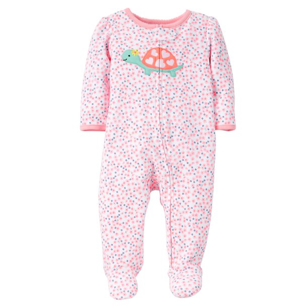 Tenue avec pyjama-grenouillère pour nouveau-nés filles de Child of Mine made by Carter’s - Tortue