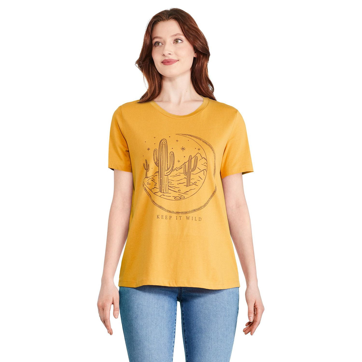 T-shirt à encolure ras du cou George pour femmes