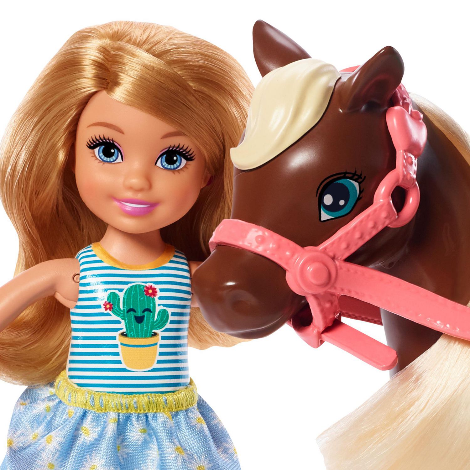 Barbie - Stacie Sœurs à Cheval Jeu avec Cheval et Selle de 2, avec