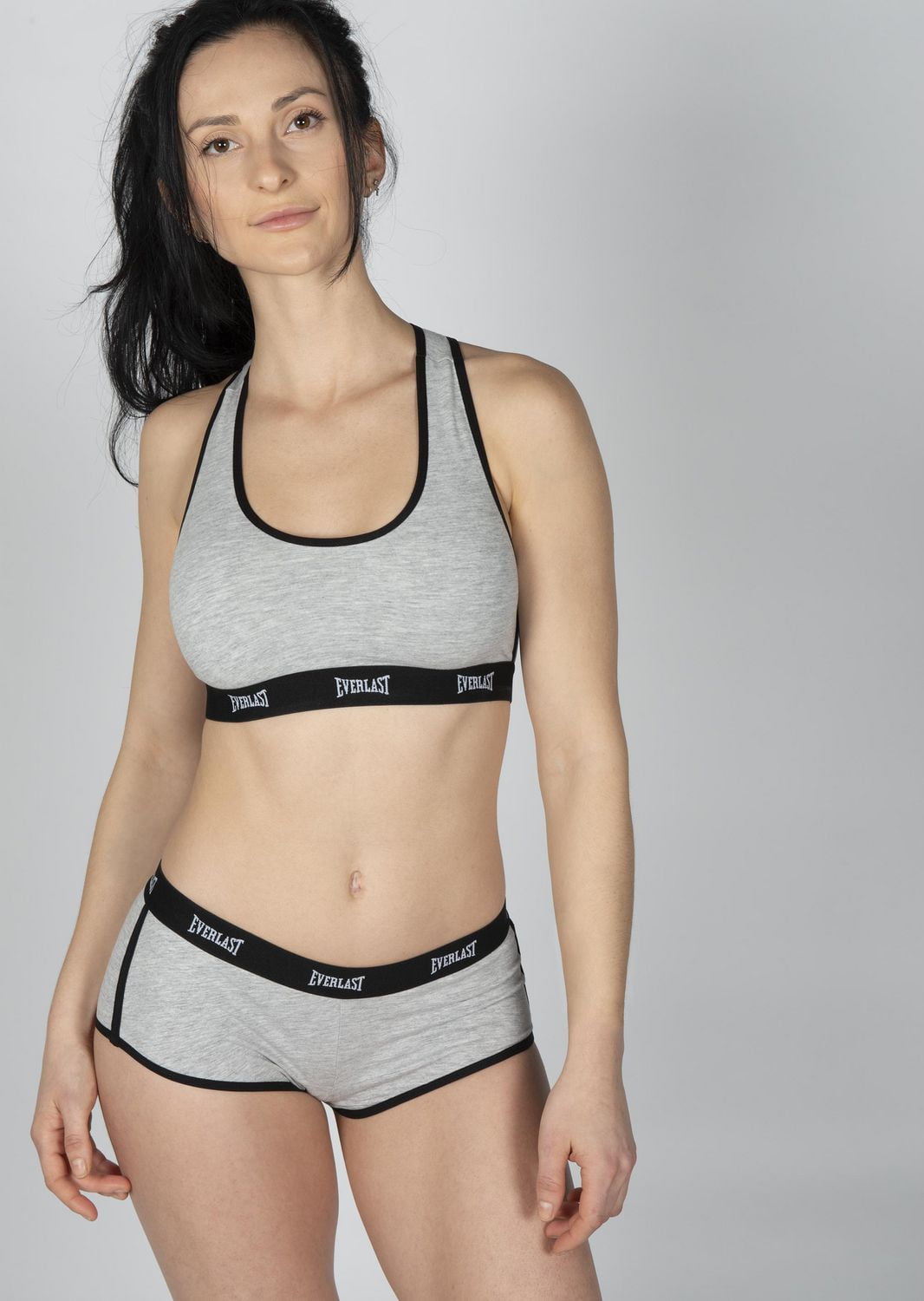 Everlast Womens Cotton Spandex Boy Shorts Underwear Comfortable Panties 4 Pack