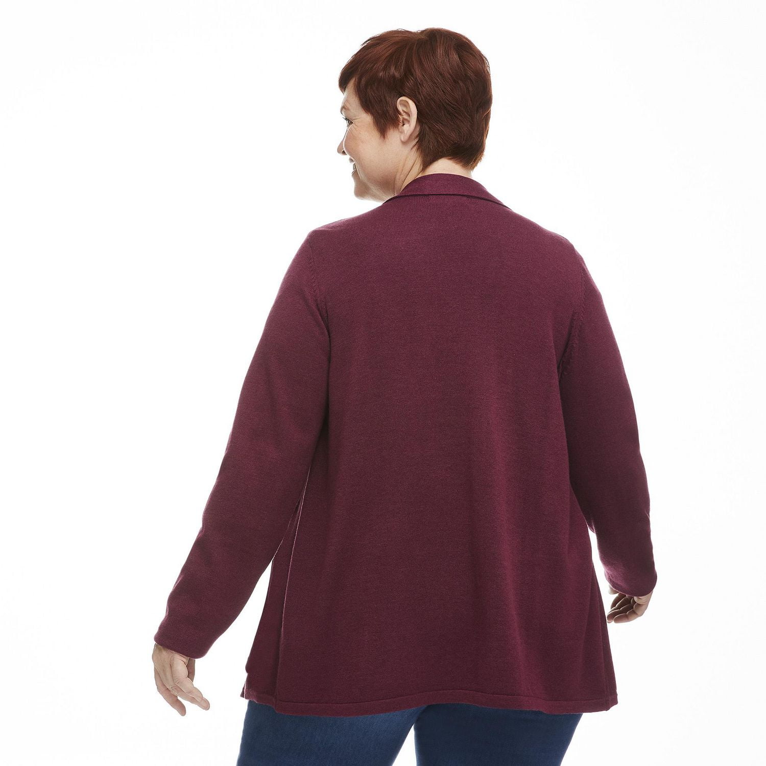 Cardigan asymétrique Penmans Plus pour femmes