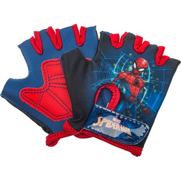 Genouillères et coudières enfant Spider-Man rouges – Équipement
