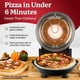 12 Inch Countertop Pizza Oven - 1200W Portable Indoor/Outdoor Pizza Maker Heats To 800°F