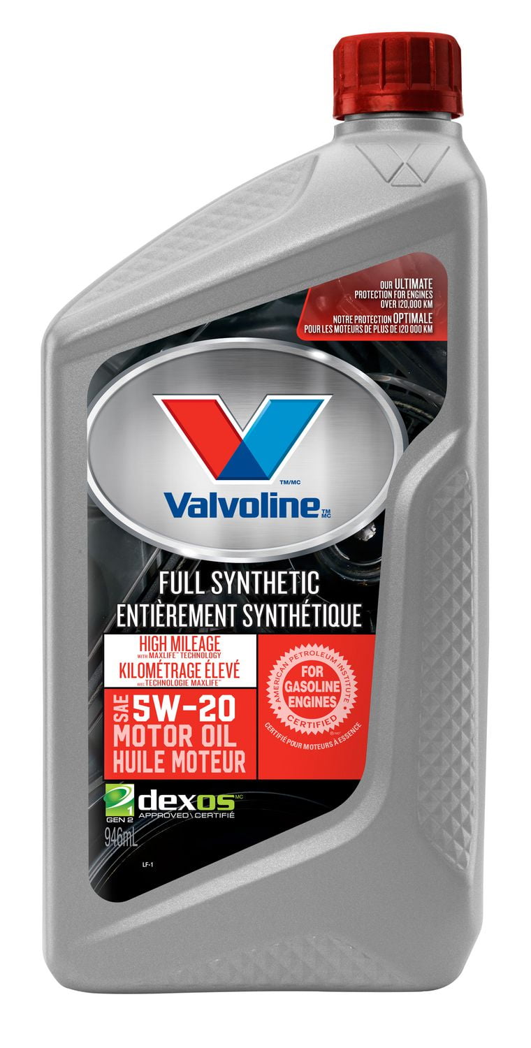 Valvoline Full Synthetic with Maxlife Technology 5W20 Motor Oil