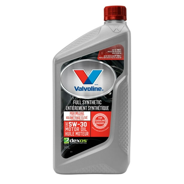 Valvoline Full Synthetic with Maxlife Technology 5W30 Motor Oil ...