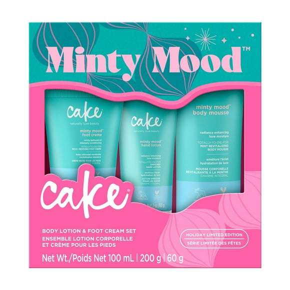 Minty Mood Ensemble Lotion corporelle et Crème pour les pieds Lotion corporelle et Crème pour les pieds