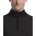 thumbnail image 3 of Pull jacquard à manches longues et fermeture éclair 1/4 pour homme Ben Hogan Performance, 3 of 5